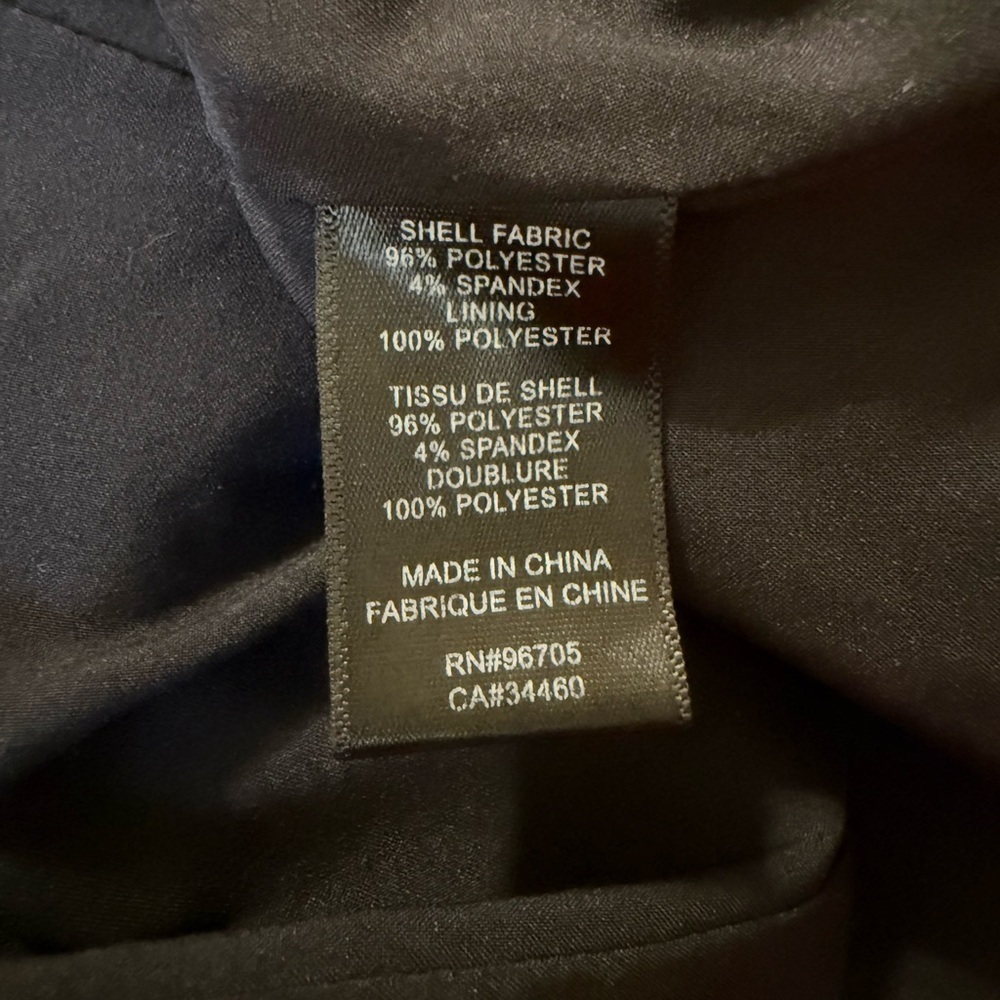 REBECCA TAYLOR Navy Stretch Textured Dress Size 2 - Picture 9 of 12